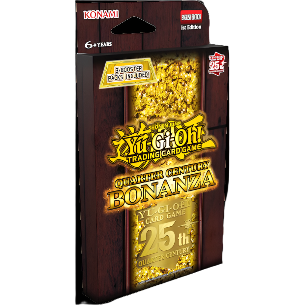 YU-GI-OH! TCG Quarter Century Stampede Collection 3-Booster Tuck Box