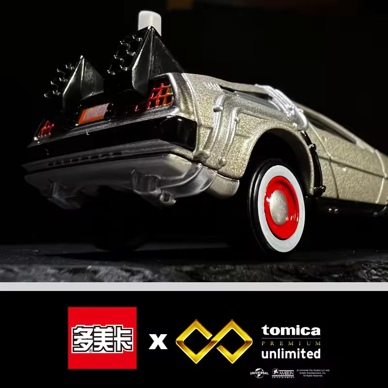 TOMICA Premium Unlimited 02 Back to the Future Time Machine (PART3)