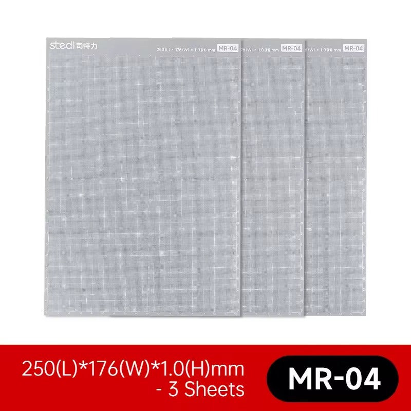 STEDI Model Plastic Sheet