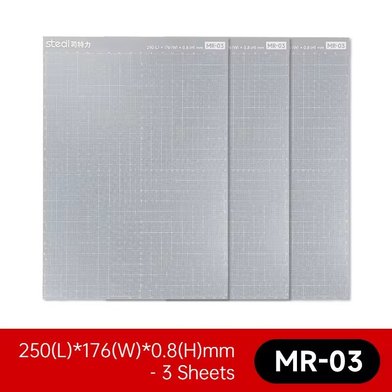 STEDI Model Plastic Sheet