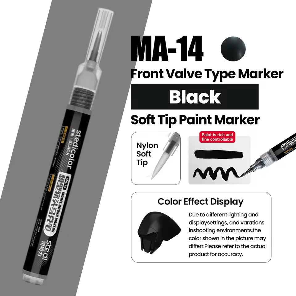 Stedi MA-10~MA-15 Soft-Tip Paint Markers pen