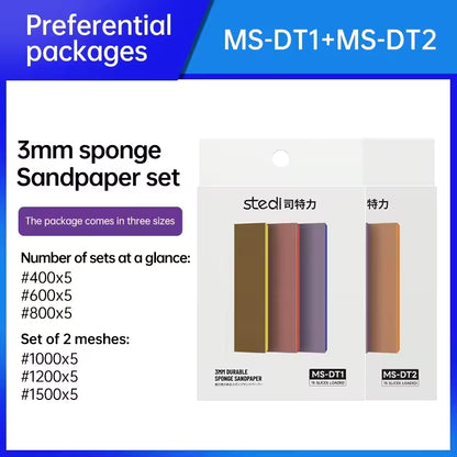STEDI 3mm Sponge Sandpaper Set