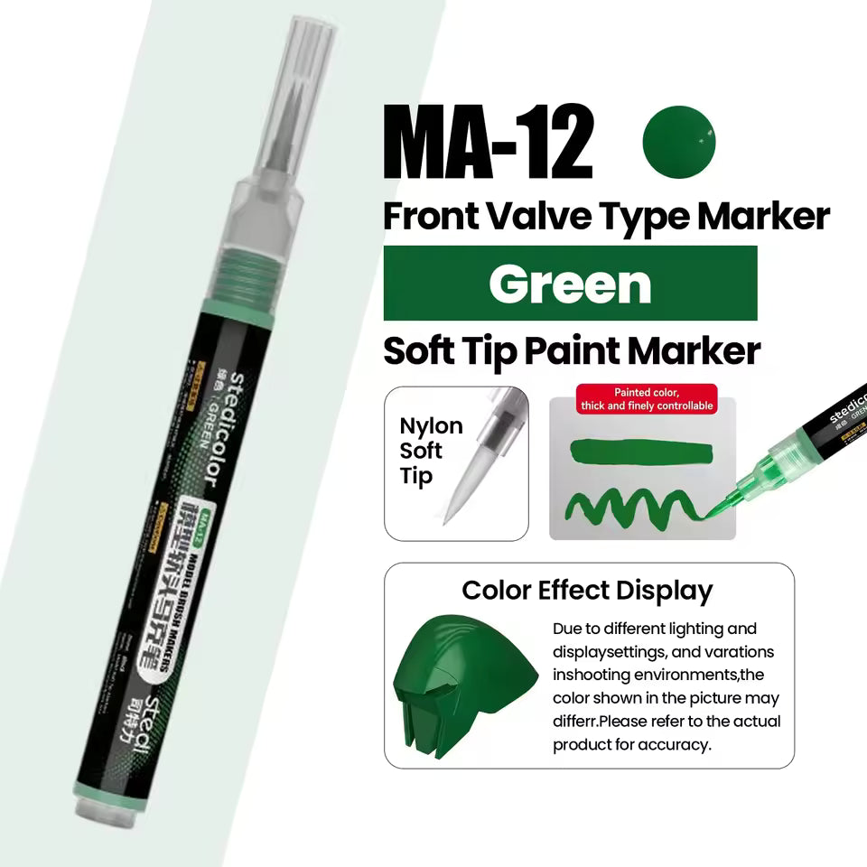 Stedi MA-10~MA-15 Soft-Tip Paint Markers pen