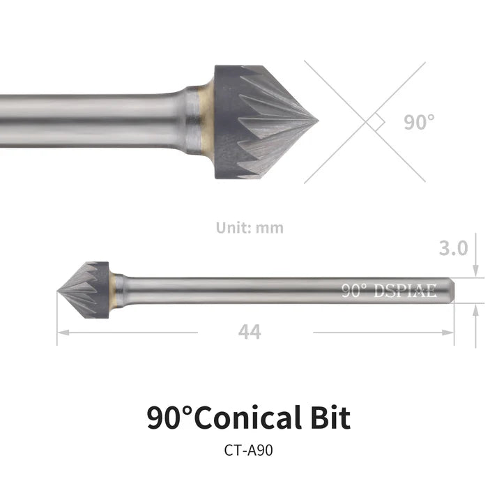 DSPIAE AT-CT “I-deal” Plastic Chamfering Tool