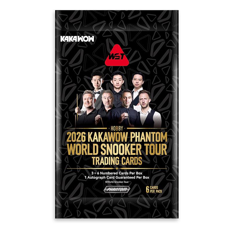 [PRE-ORDER] 2026 Kakawow Phantom World Snooker Tour Trading Cards