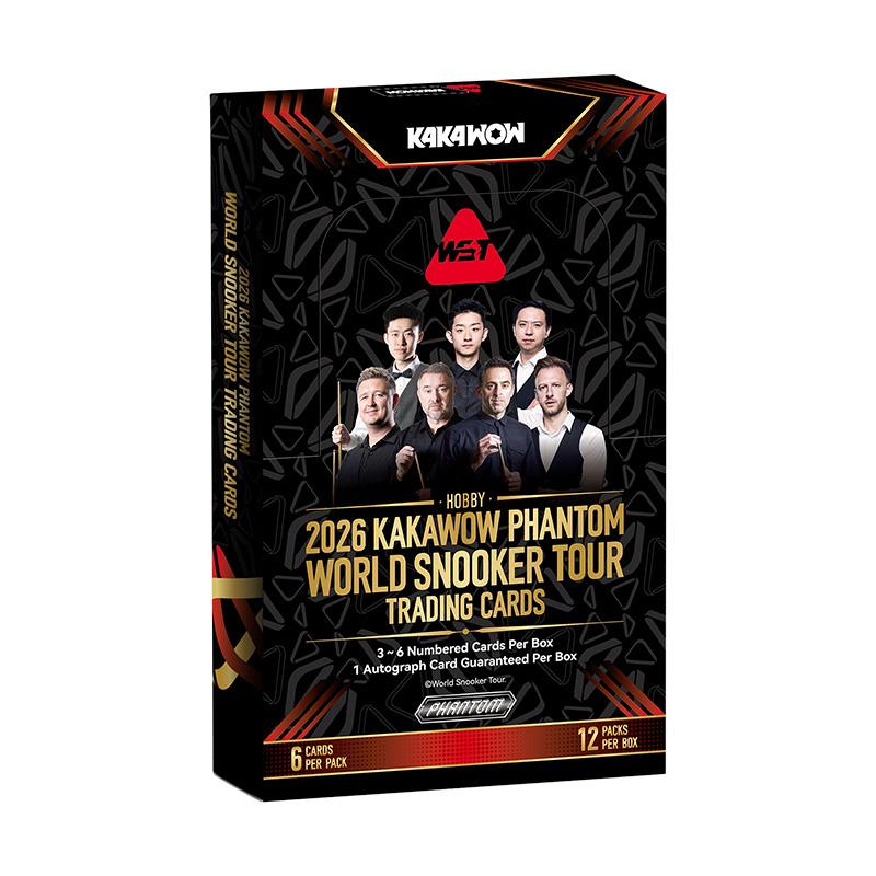 [PRE-ORDER] 2026 Kakawow Phantom World Snooker Tour Trading Cards