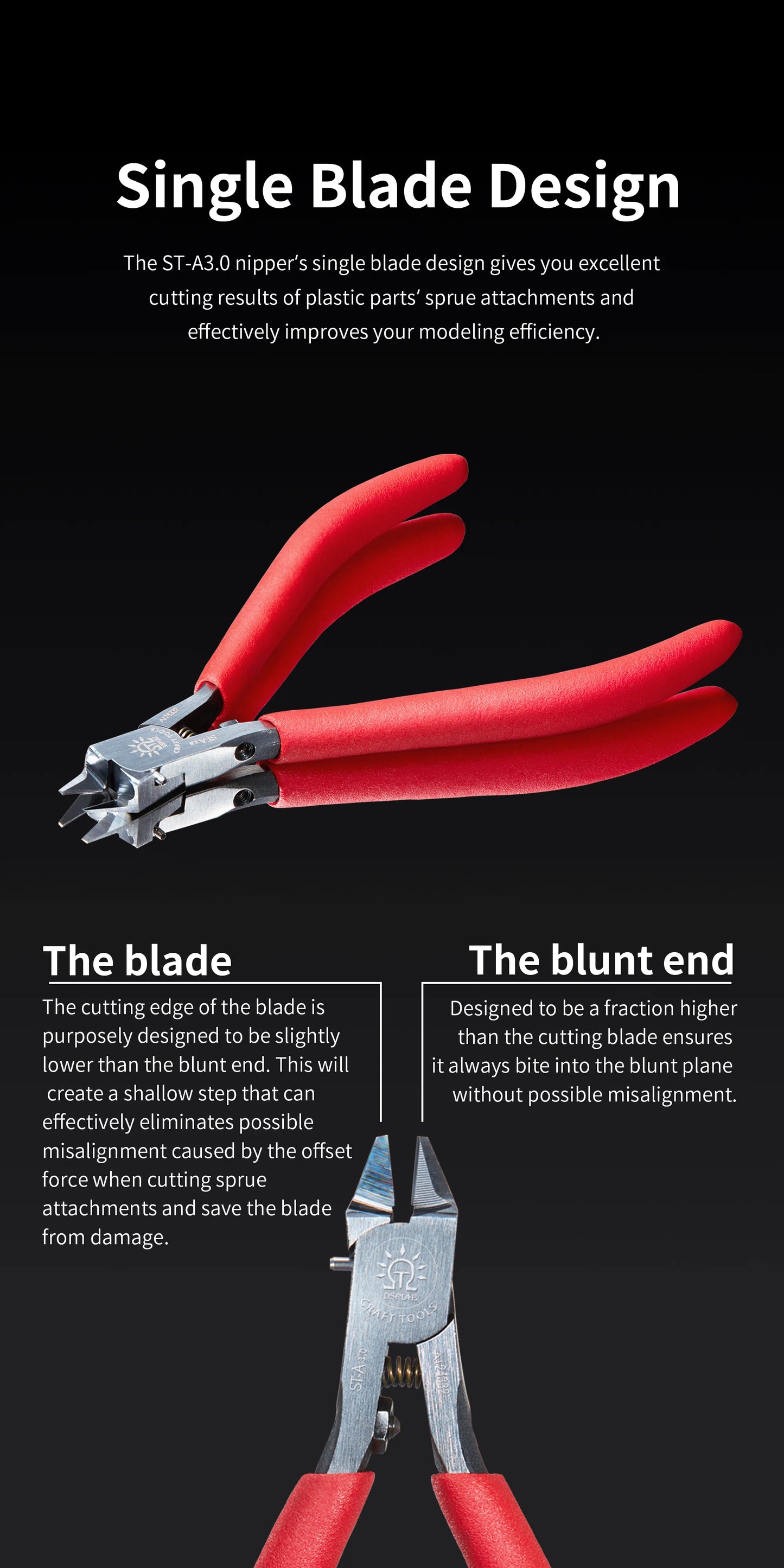 [PRE-ORDER] DSPIAE ST-A3.0 Single Blade Nipper