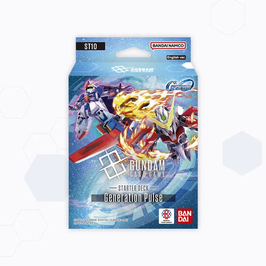 Gundam Card Game Starter Deck Display – Generation Pulse ST10