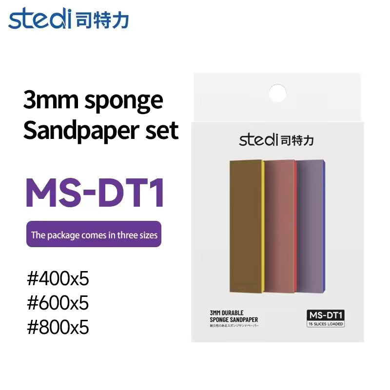STEDI 3mm Sponge Sandpaper Set
