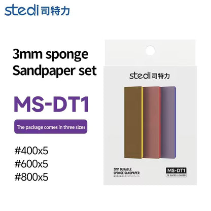 STEDI 3mm Sponge Sandpaper Set