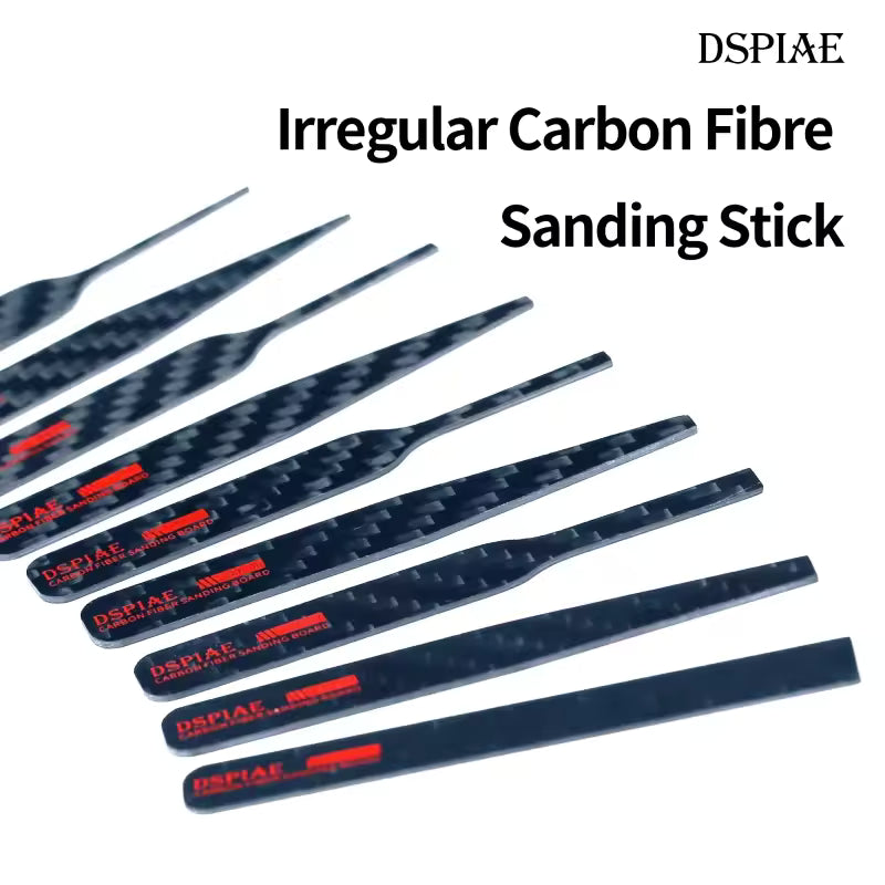 DSPIAE Lrregular Carbon Fiber Sanding Stick