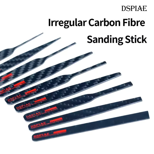 DSPIAE Lrregular Carbon Fiber Sanding Stick