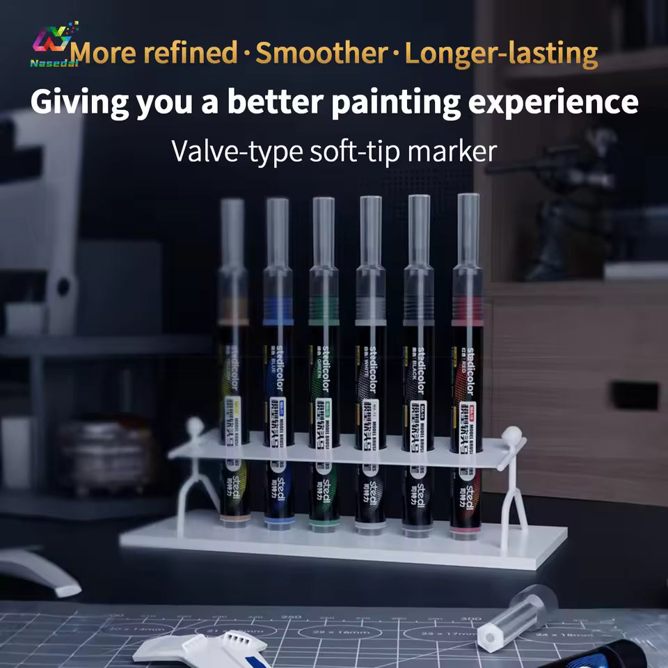 Stedi MA-10~MA-15 Soft-Tip Paint Markers pen