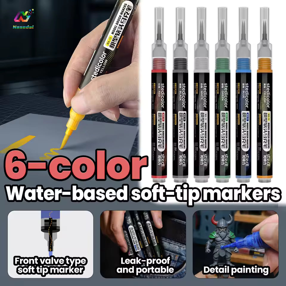 Stedi MA-10~MA-15 Soft-Tip Paint Markers penv