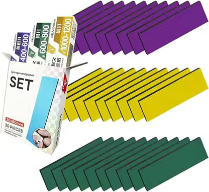 Stedi MS-D400~ 15000 3mm Sponge Sandpaper Model Polishing Tool