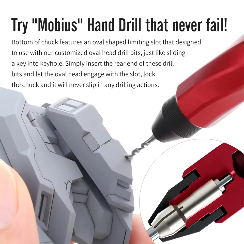 DSPIAE AT-MHD Mobius Hand Drill - Standard Case 20