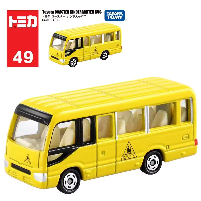 TOMICA Regular No.49 Toyota Coaster Kindergarten Bus