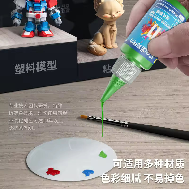 [PRE-ORDER] STEDI MC01-18 18g Water-based Acrylic Resin Coating Paint Basic Metalic Colors Pigment