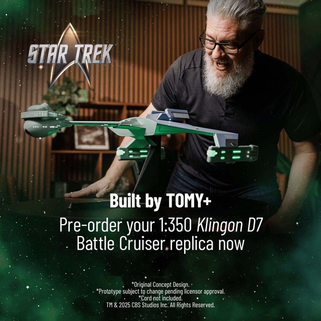 STAR TREK - Klingon D7 Battle Cruiser (Original TV Series Screen Model)