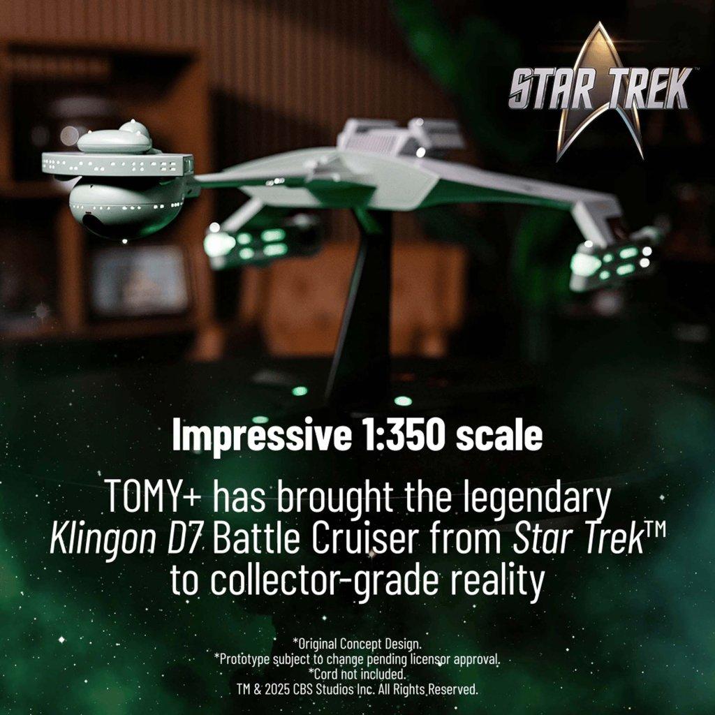 STAR TREK - Klingon D7 Battle Cruiser (Original TV Series Screen Model)