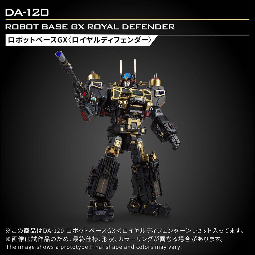 Diaclone DA-120 Robot Base GX (Royal Defender)