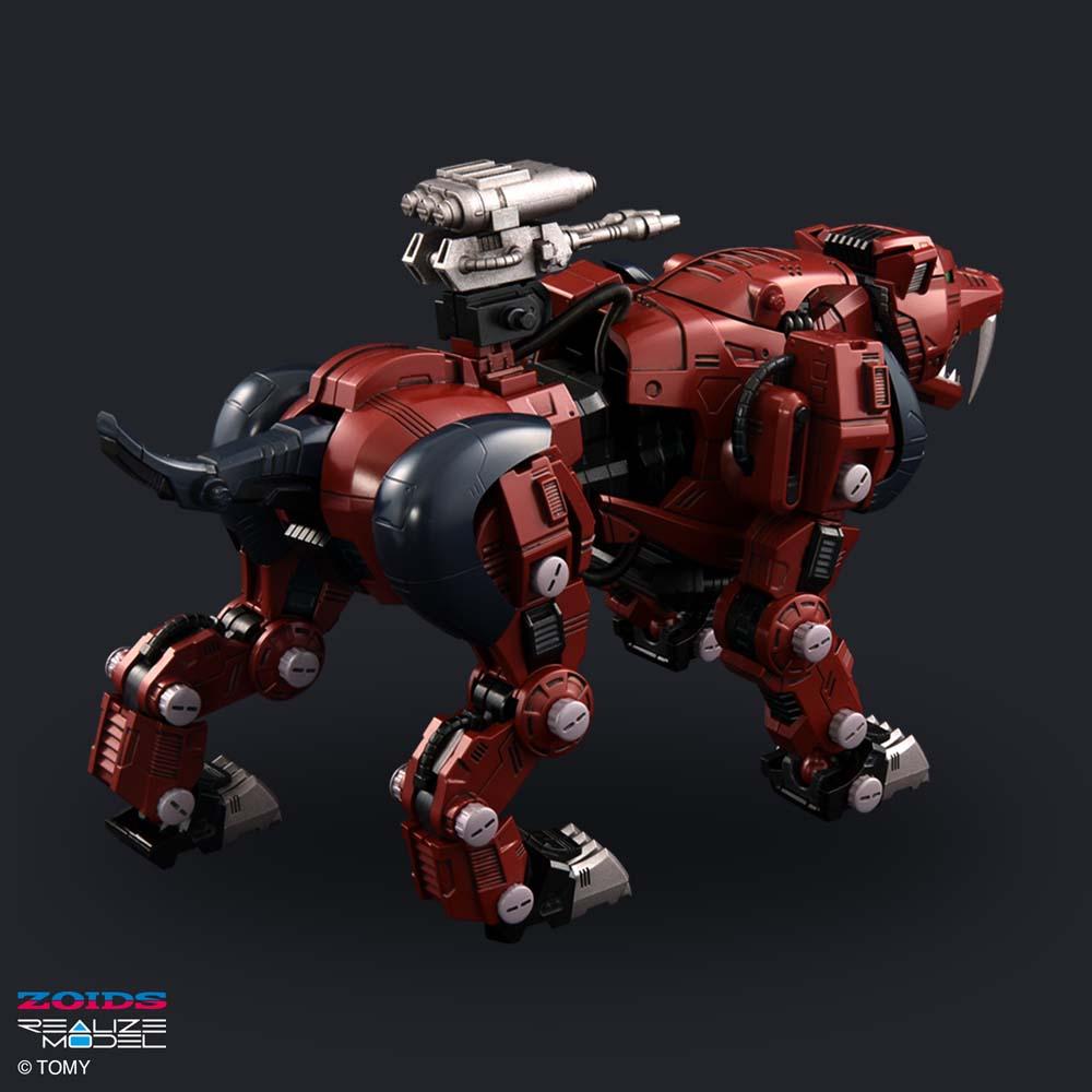 Zoids Realize Model RMZ-015 Saber Tiger Raven Special 1/100 Scale Model Kit