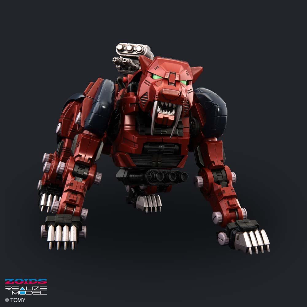 Zoids Realize Model RMZ-015 Saber Tiger Raven Special 1/100 Scale Model Kit