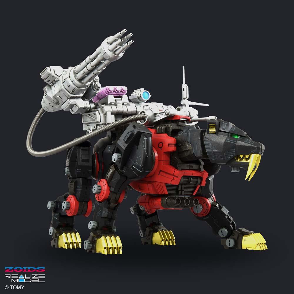 Zoids Realize Model Rmz-006 Saber Tiger Schwarz Special