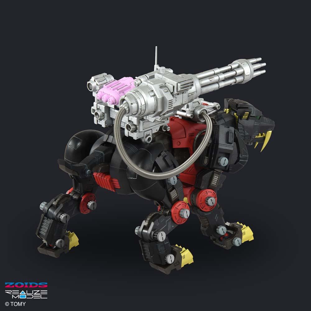 Zoids Realize Model Rmz-006 Saber Tiger Schwarz Special
