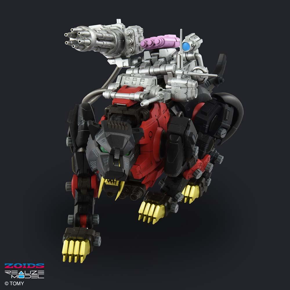 Zoids Realize Model Rmz-006 Saber Tiger Schwarz Special