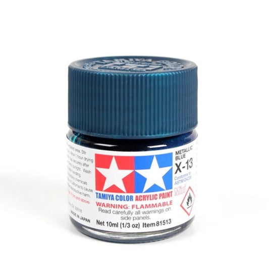 TAMIYA ACRYLIC MINI X-13 METALLIC BLUE