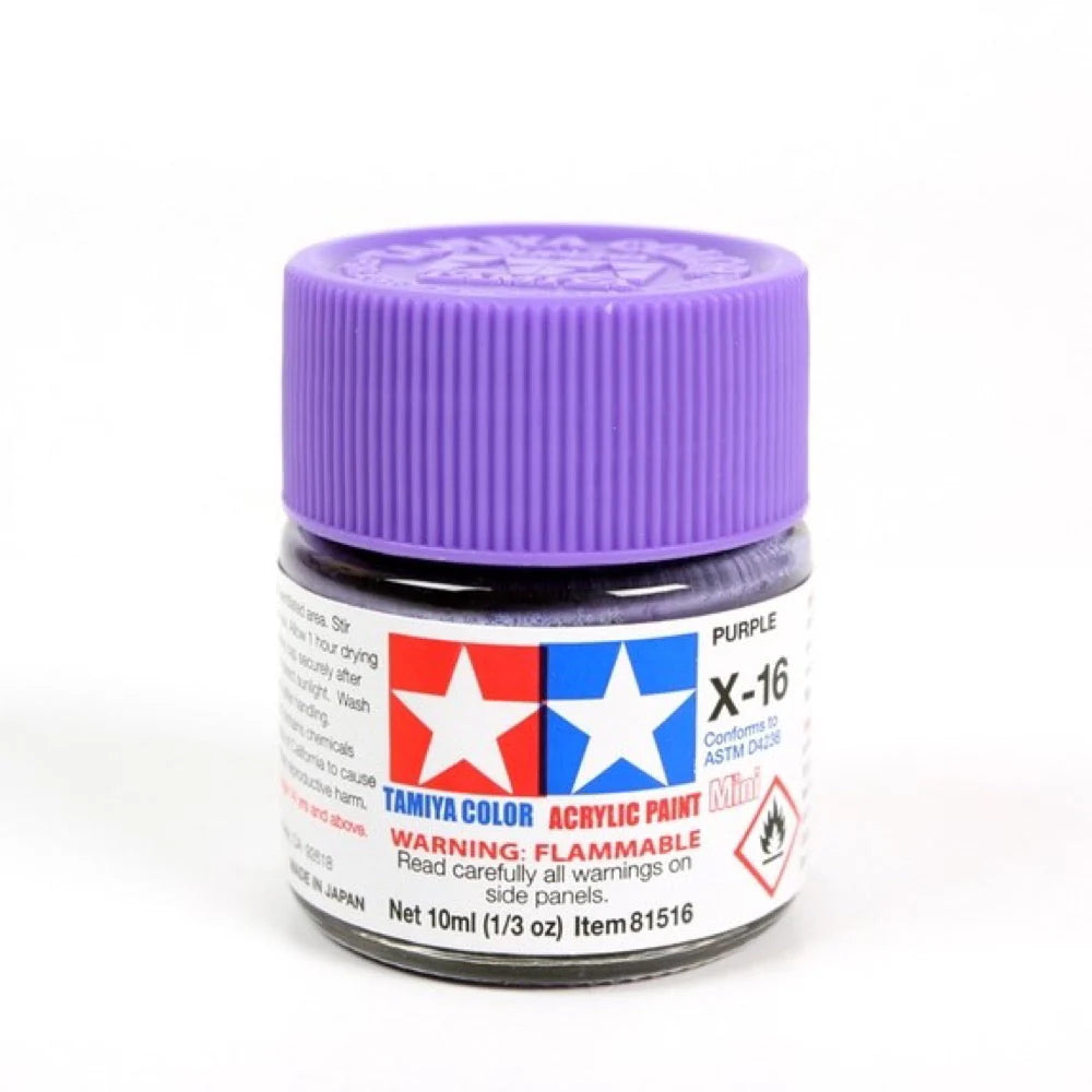 TAMIYA ACRYLIC MINI X-16 PURPLE