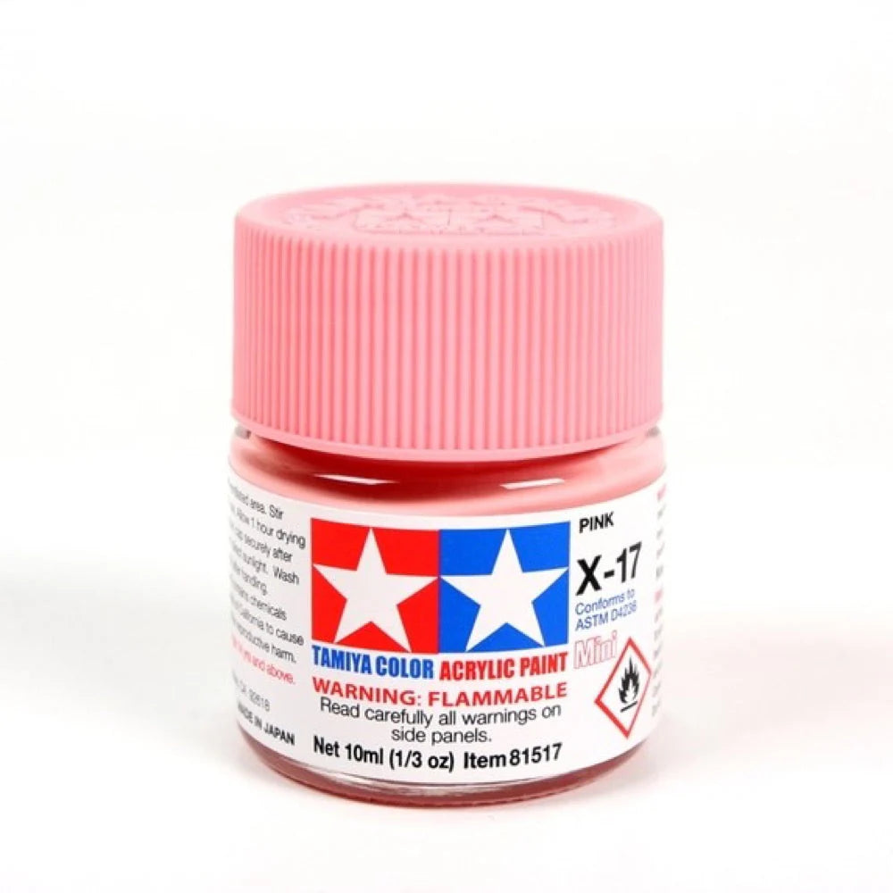 TAMIYA ACRYLIC MINI X-17 PINK