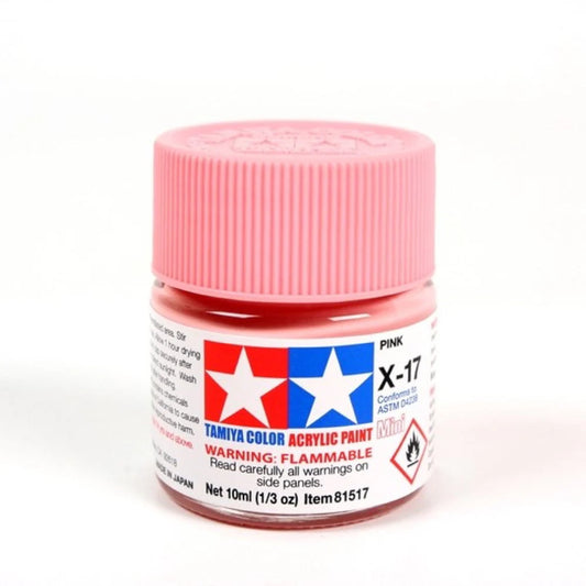 TAMIYA ACRYLIC MINI X-17 PINK