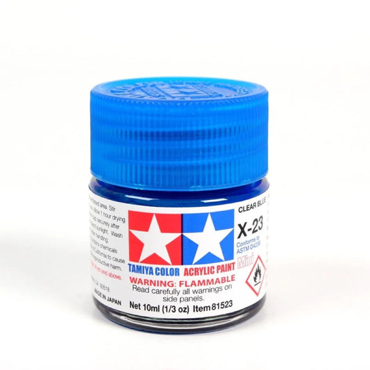 TAMIYA ACRYLIC MINI X-23 CLEAR BLUE