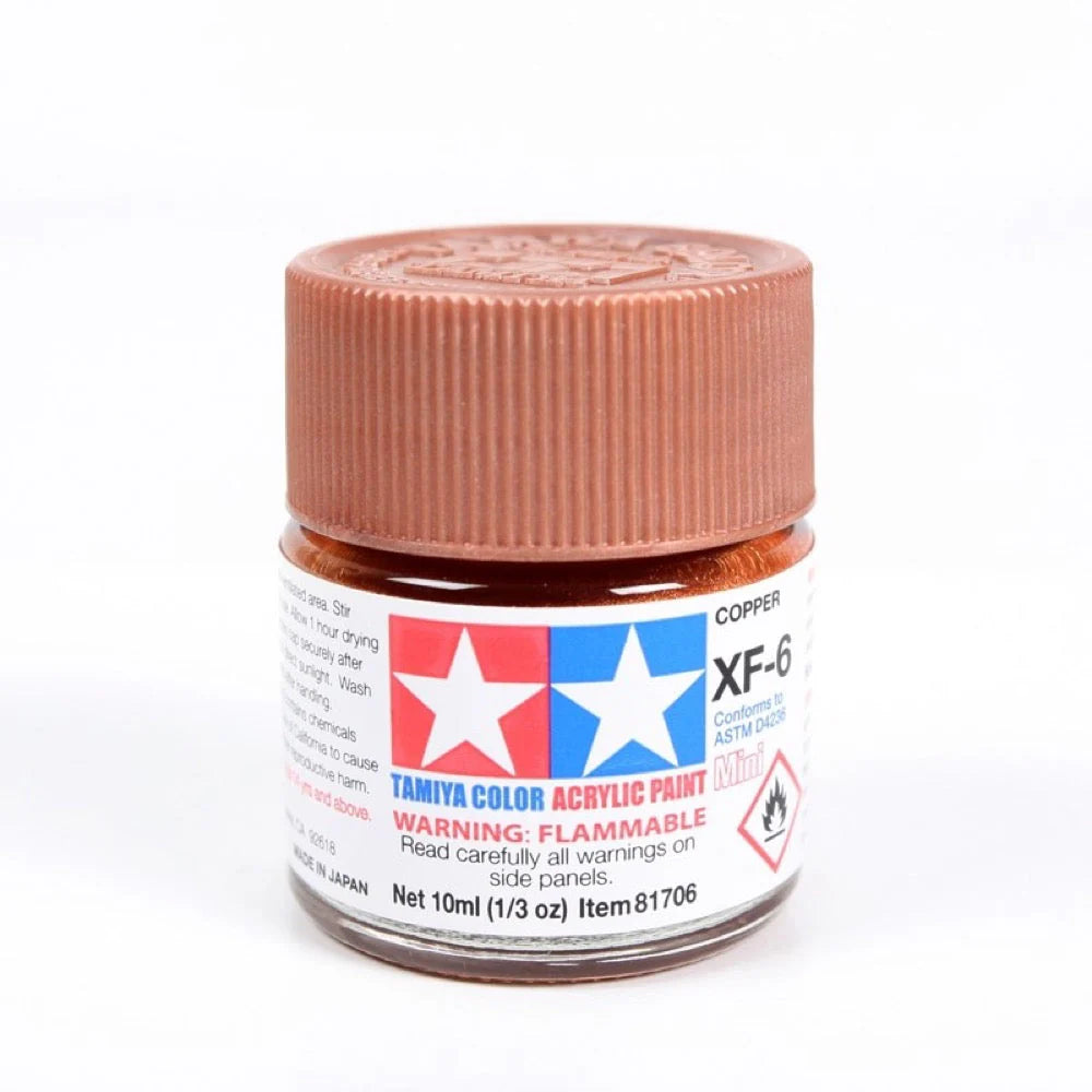 TAMIYA ACRYLIC MINI XF-6 COPPER