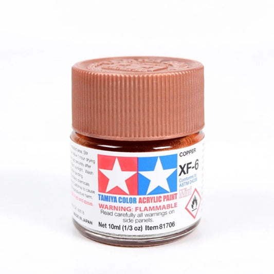 TAMIYA ACRYLIC MINI XF-6 COPPER
