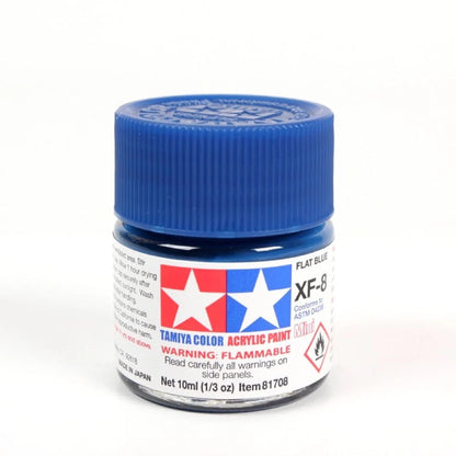 TAMIYA ACRYLIC MINI XF-8 FLAT BLUE