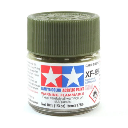 TAMIYA ACRYLIC MINI XF-89 DARK GREEN 2