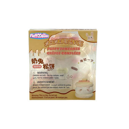 Fluffmellies Puffy Pancakes | Scented Slow-Rise Squishy Collectible Toy