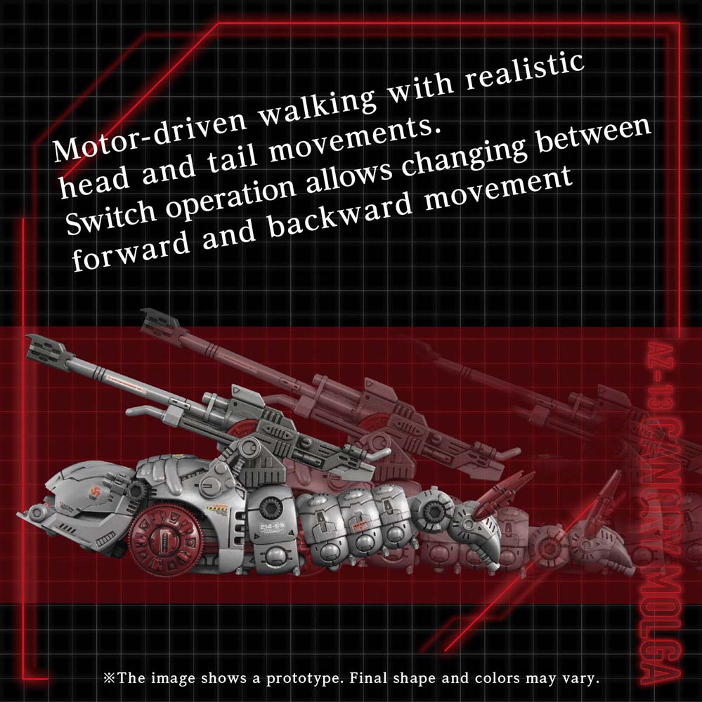  Zoids Advanced Series Az-13 Canory Molga
