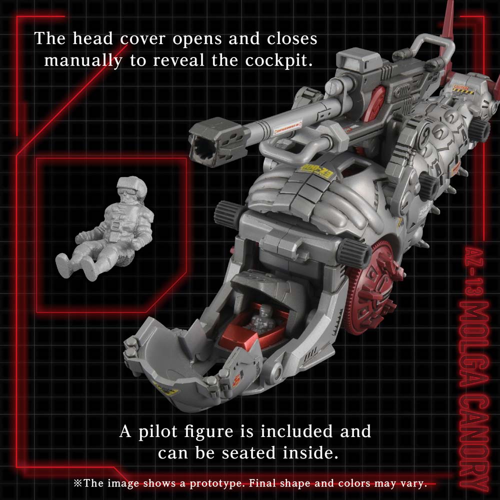  Zoids Advanced Series Az-13 Canory Molga