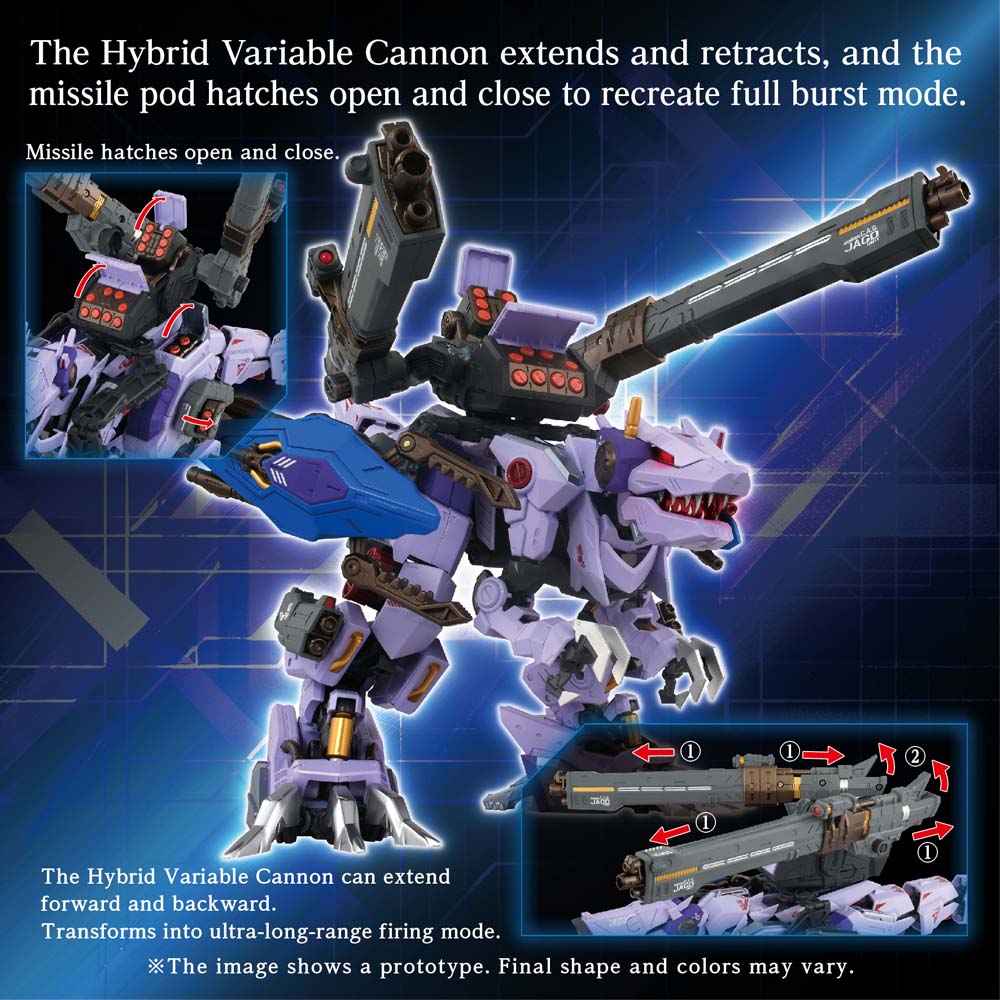  Zoids Adamas Machina Series Amz-01Cp1 Berserk Fury Surm Jagd Unit