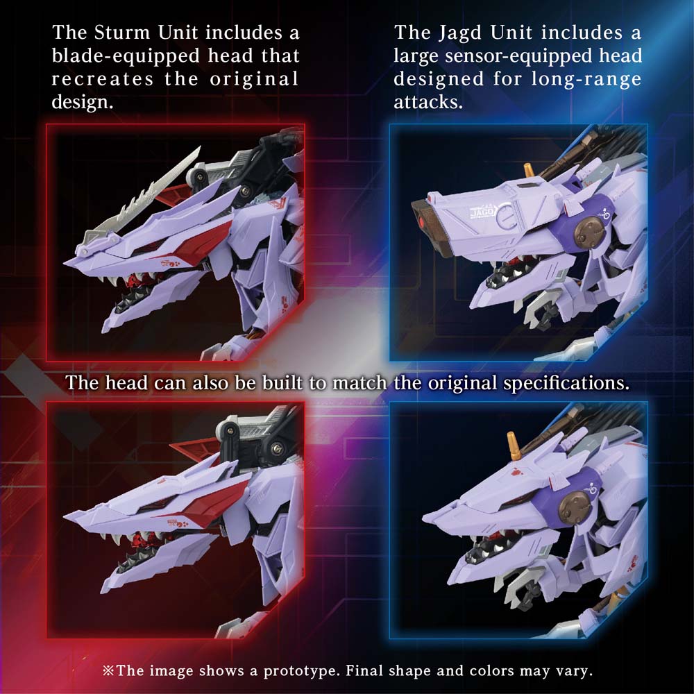  Zoids Adamas Machina Series Amz-01Cp1 Berserk Fury Surm Jagd Unit