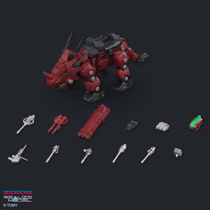 Zoids Realize Model Rmz-014 Red Horn Gyulos Color