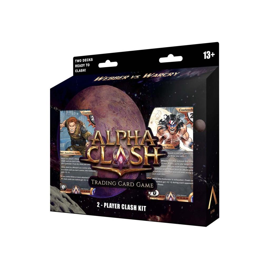 ALPHA CLASH TCG - Unrivaled 2-Player Clash Kit