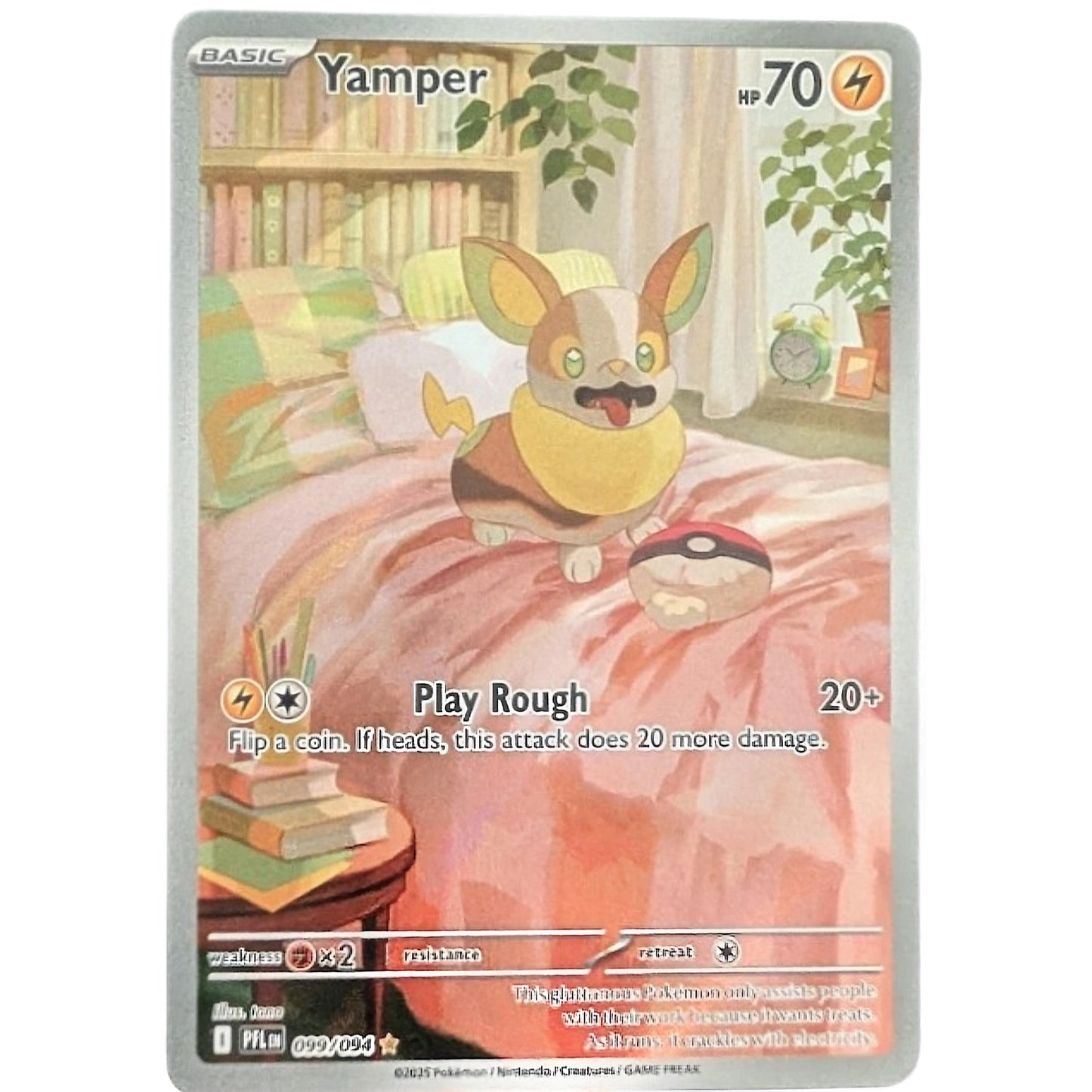 Yamper 99/094 Pokemon Phantasmal Flames