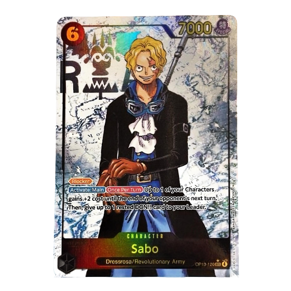 Sabo OP13 - 120 SEC Ultimate Art - Carry On His Will - One Piece TCG English