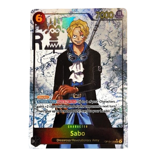 Sabo OP13 - 120 SEC Ultimate Art - Carry On His Will - One Piece TCG English
