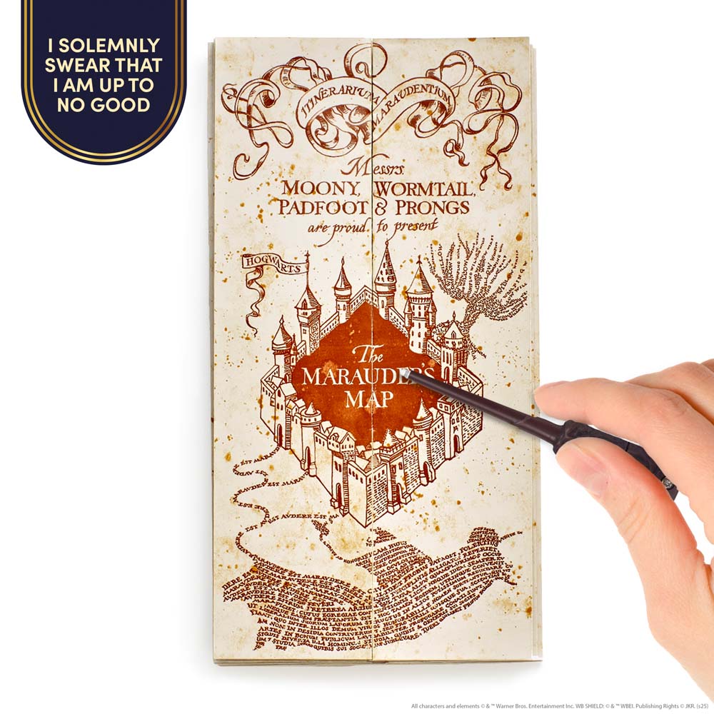[Pre-Order] Harry Potter Marauders Map & Wand